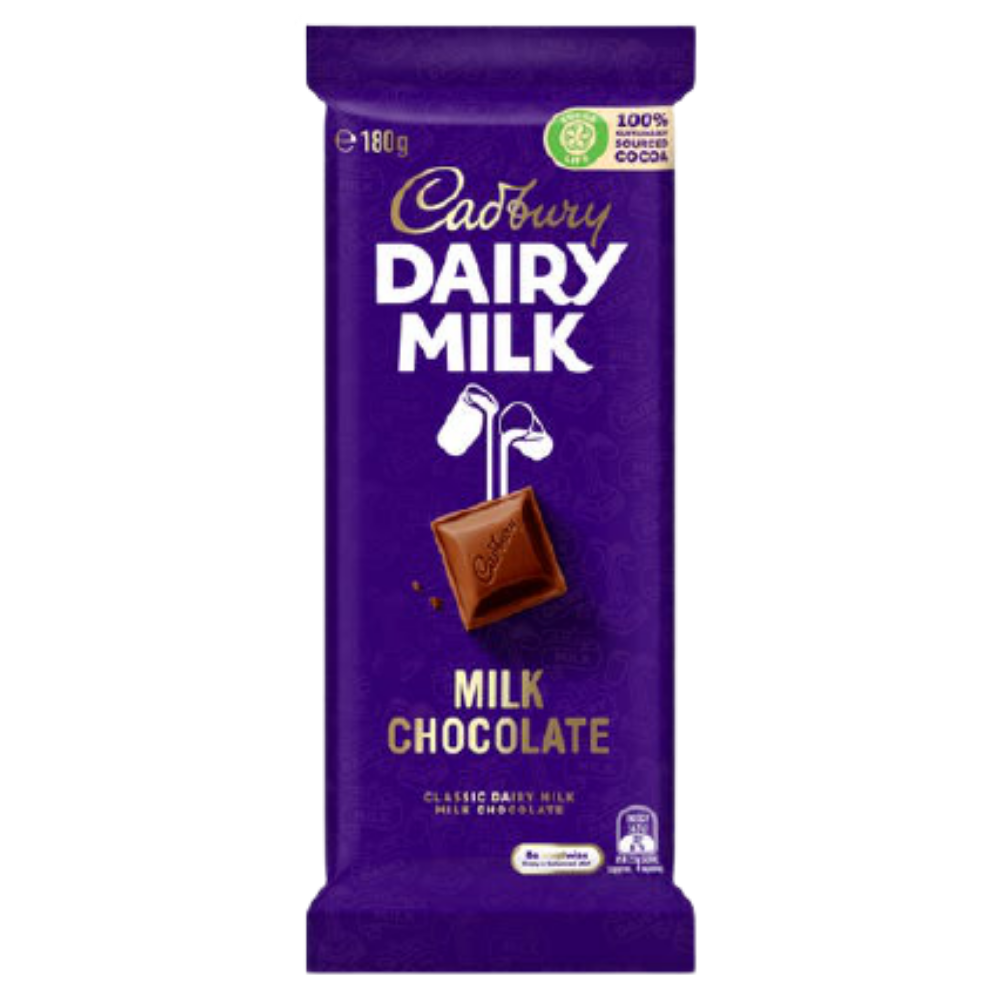 Cadbury Dairy Milk Plain Chocolate Chocolate Block