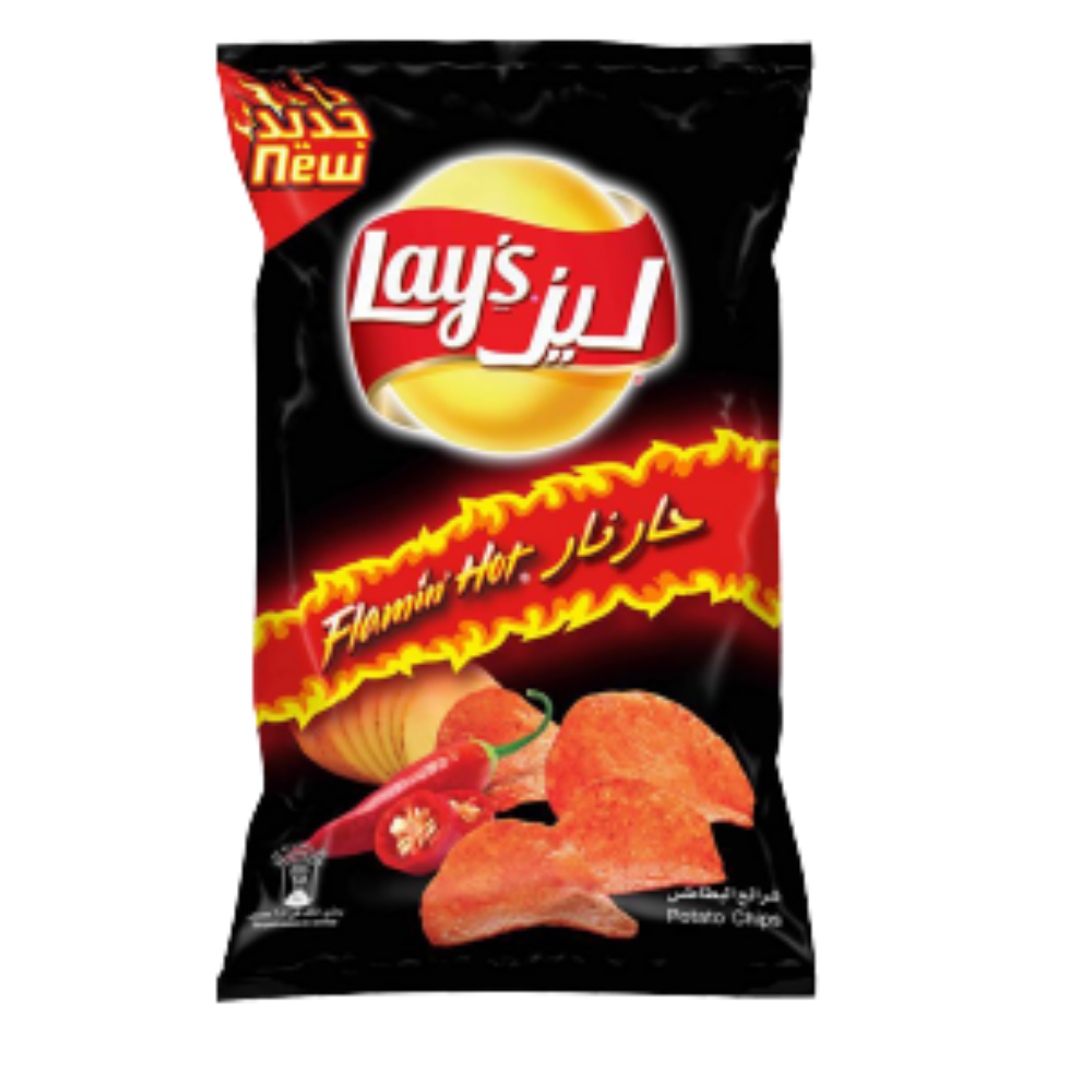 Lays Flaming Hot Potato Chips