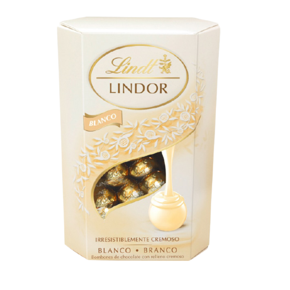 Lindt Lindor Chocolate Truffles - Blanco ( White Chocolate) 200 g EXCLUSIVE