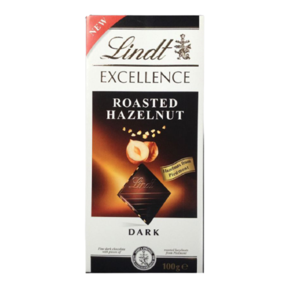 Lindt Excellence - Roasted Hazelnut Dark Chocolate