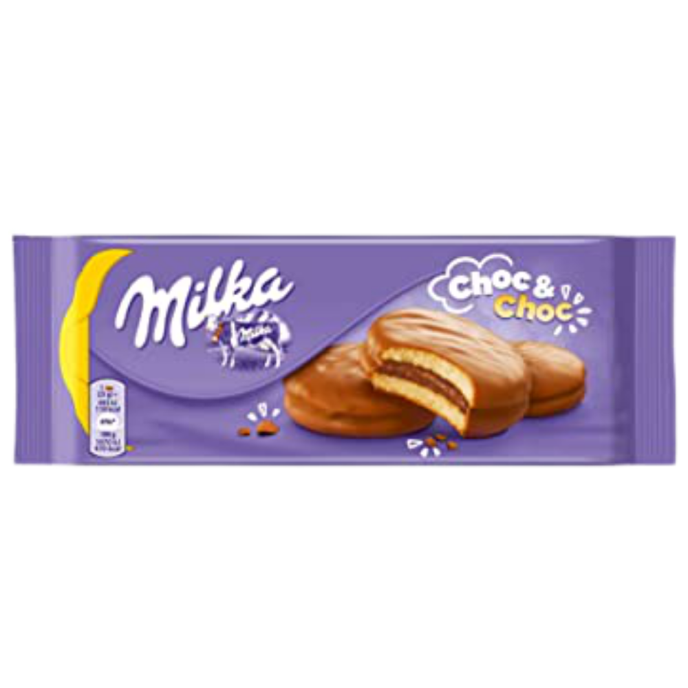 Milka Choc & Choc Biscuits