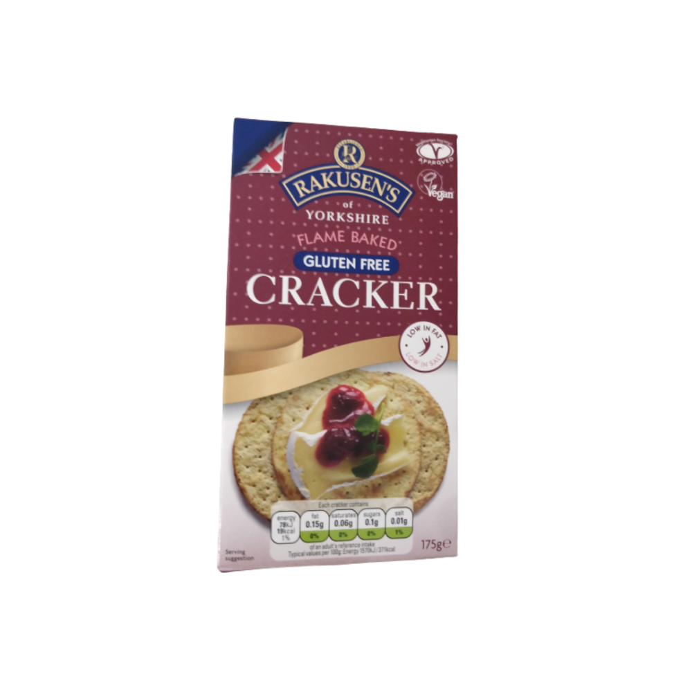 Rakusen's Yorkshire Crackers Flame Baked Gluten Free