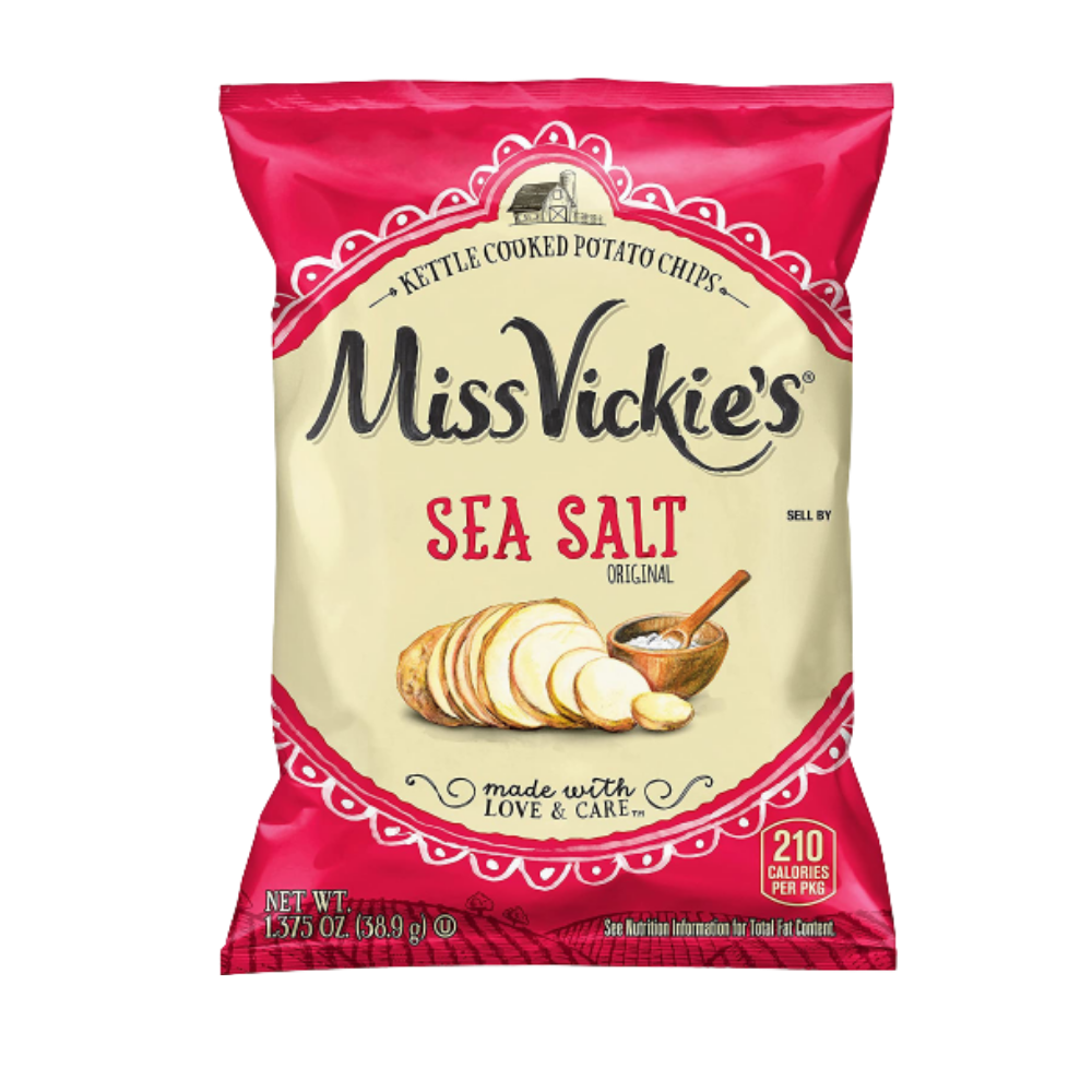 Miss Vickie's Kettle Cooked - Sea Salt Potato Chips