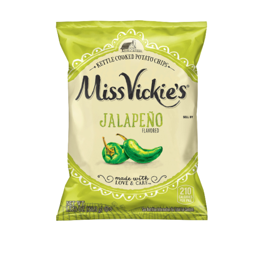 Miss Vickie's Kettle Cooked Jalapeno Potato Chips