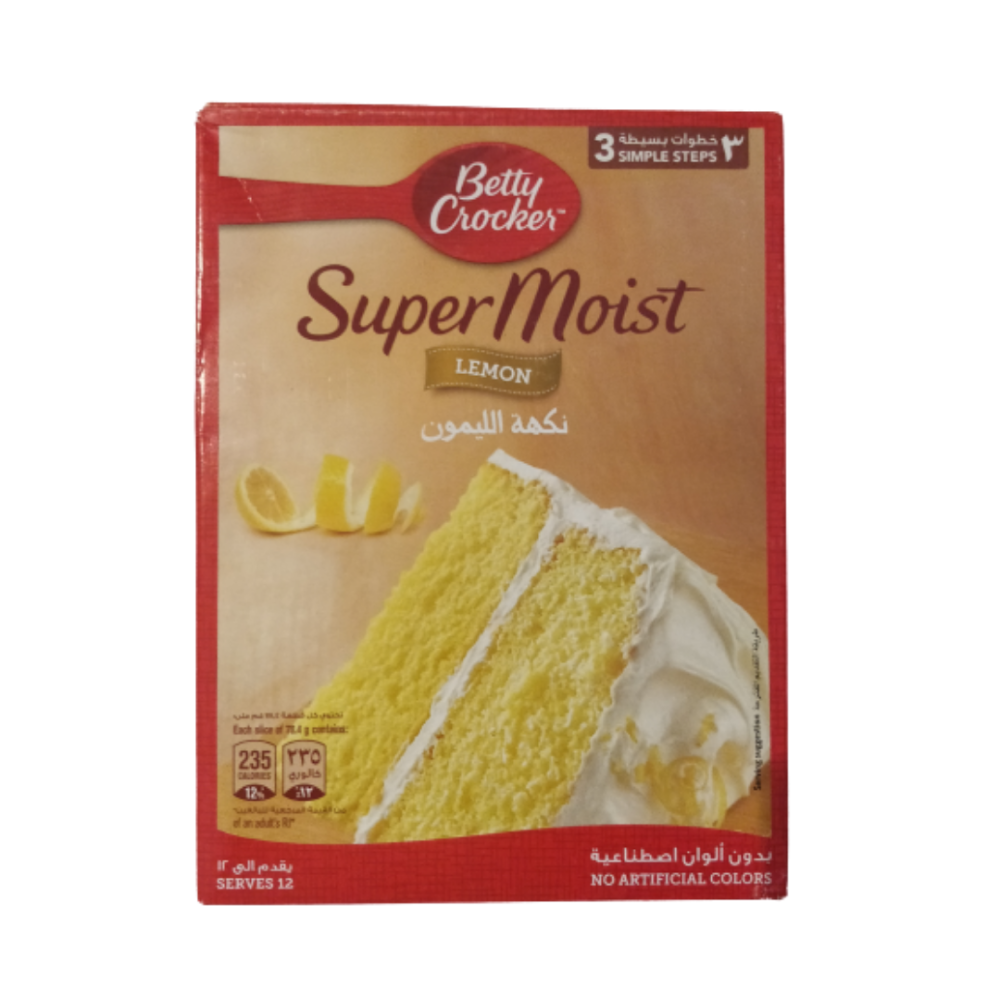 Betty Crocker Super Moist Lemon Cake Mix