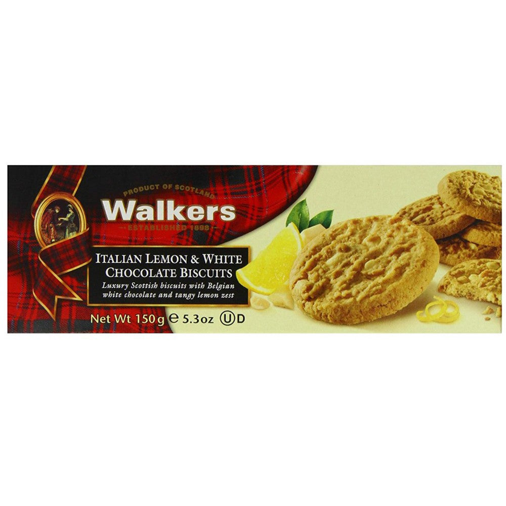 Walkers - Italian Lemon & White Chocolate Biscuits