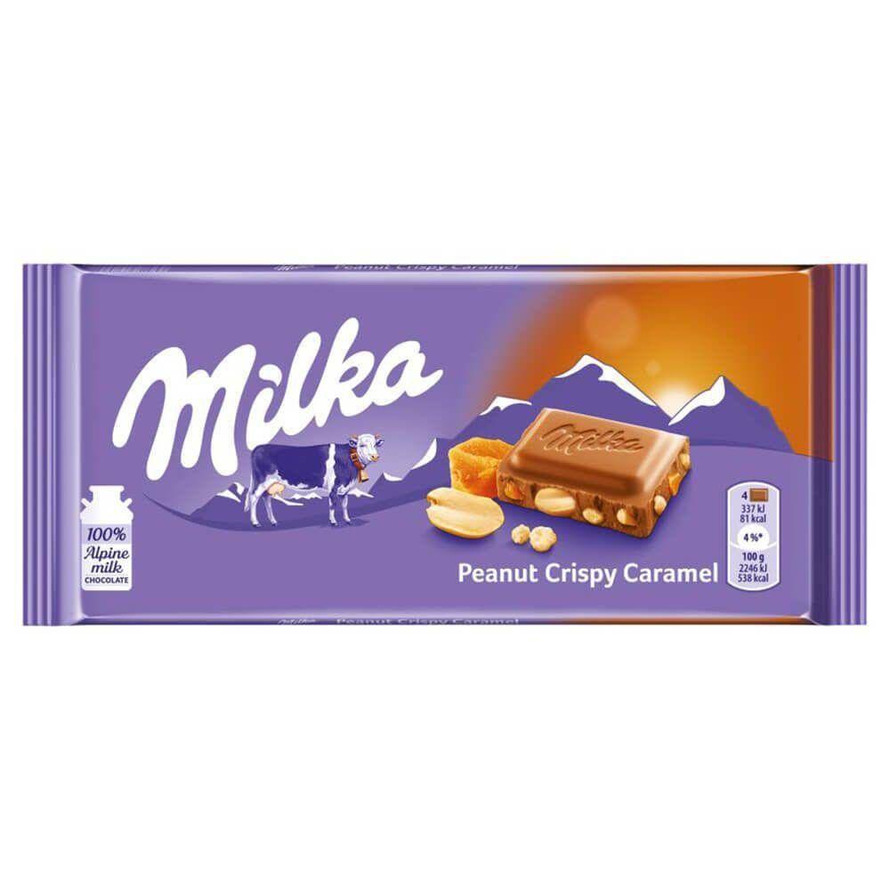 Milka Peanut Crispy Caramel