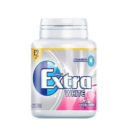 Wrigley's Extra Bubblemint Sugar Free Chewing Gum Box