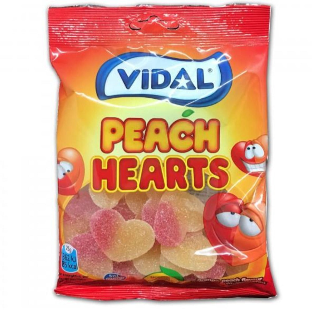 Vidal Candy -Peach Hearts