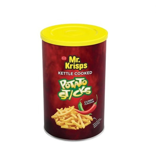 Mr Krisps Kettle Cooked Potato Sticks - Curry Flavour