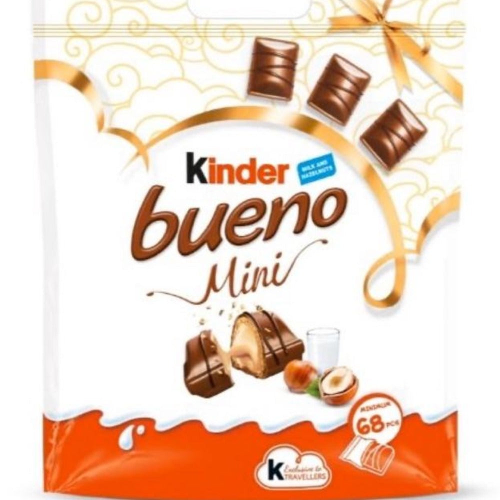 Kinder Bueno Mini Milk and Hazelnut Bag (68pcs)