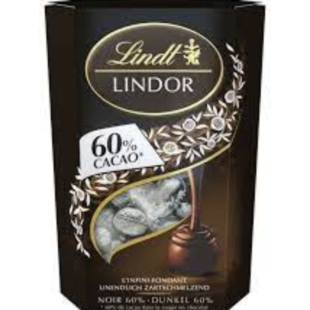 Lindt Lindor Chocolate Truffles - 60% Cocao ( Dark Chocolate) 200 g EXCLUSIVE