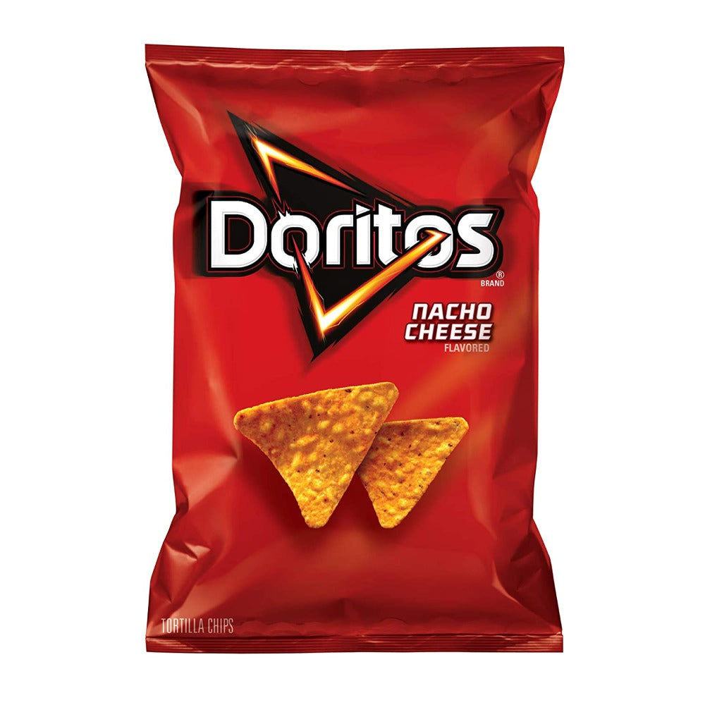 Doritos Tortilla Chips - Nacho Cheese Flavour Red