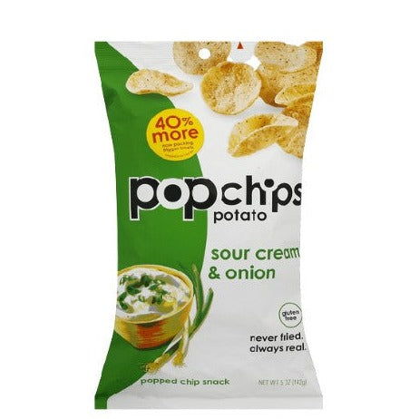Pop Chips - Sour Cream & Onion Flavour