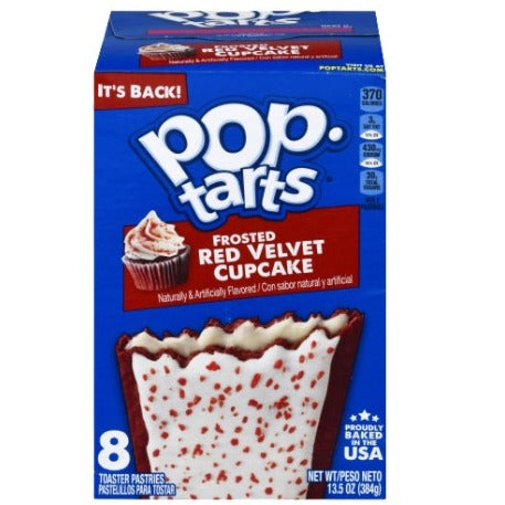 Pop Tarts -Frosted Red Velvet Cupcake