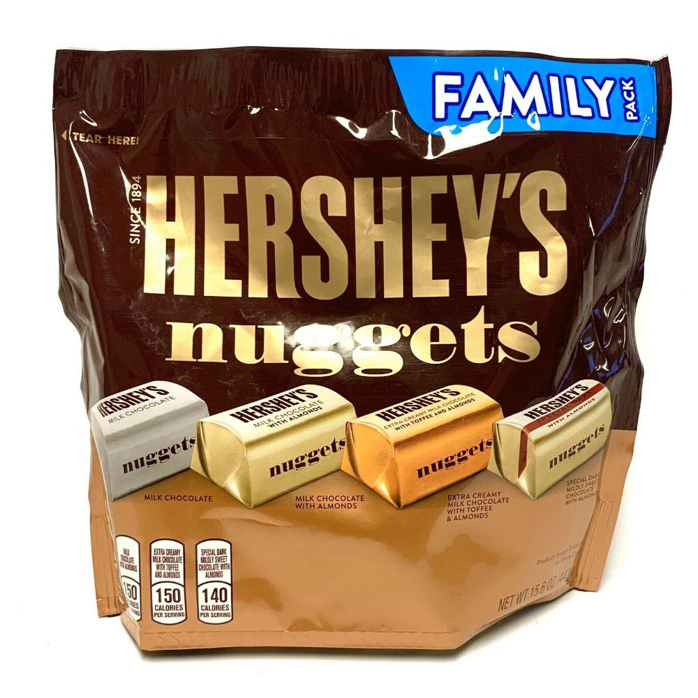 Hershey's Nuggets Family Pack - Chocolate 442g Duty Free