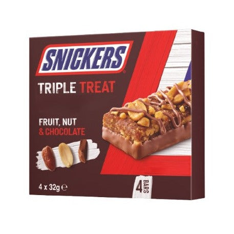 Snickers Triple Treat Fibre Bar