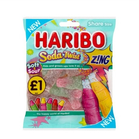 Haribo Soda Twist Zing