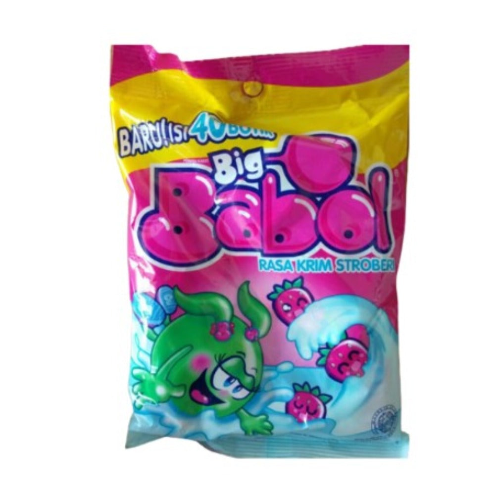 Big Babool Strawberry Big Pouch (40 pcs)