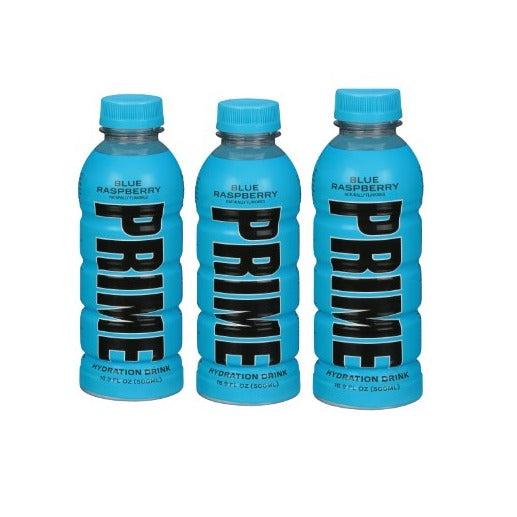 Prime Hydration Drink - Blue Raspberry ( Pack of 3)